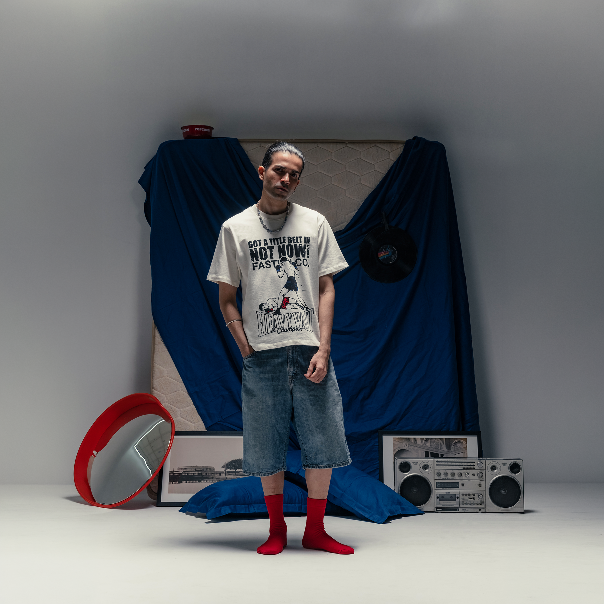 CHAMPION T SHIRT WHITE