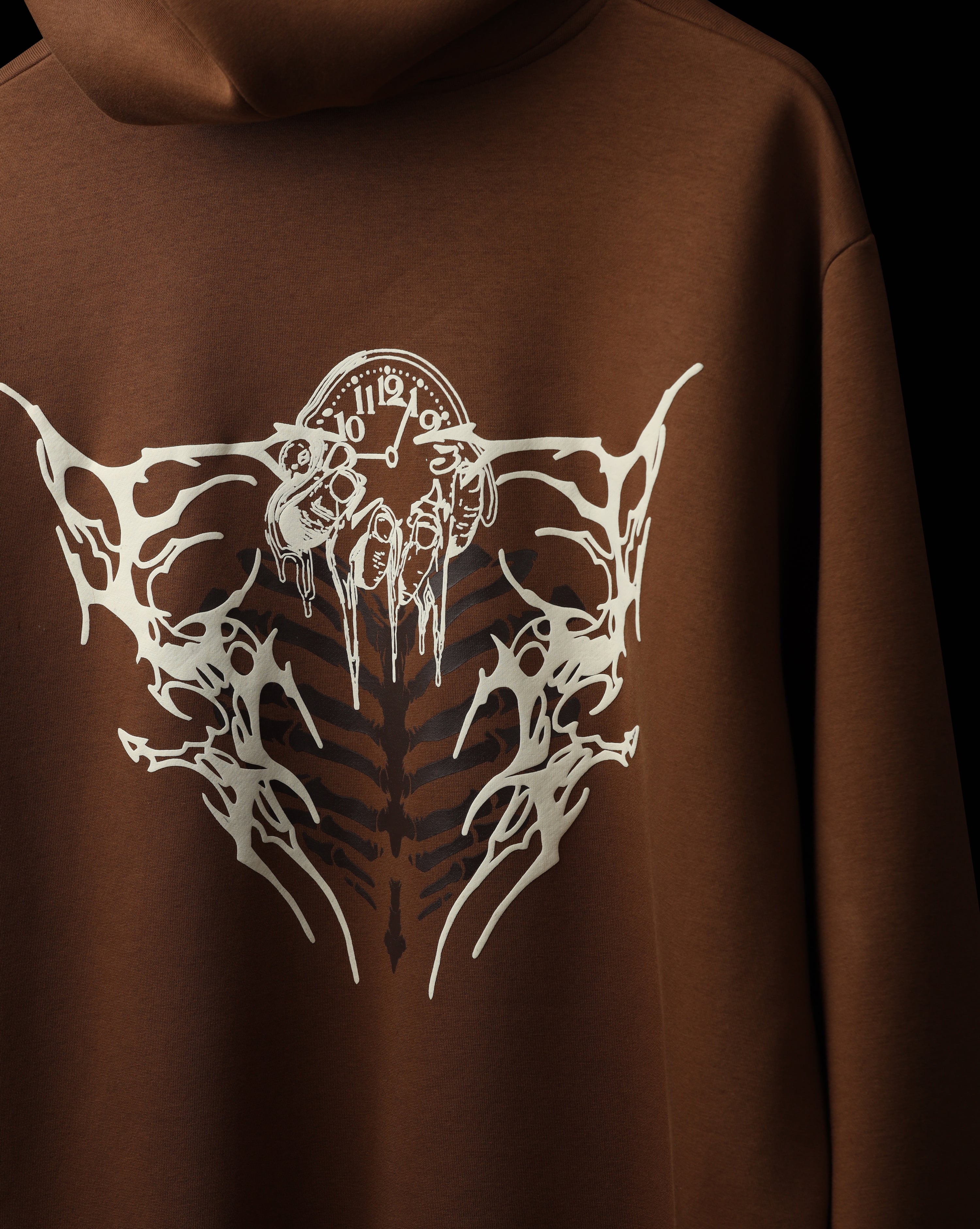 MELTIME BROWN HOODIE