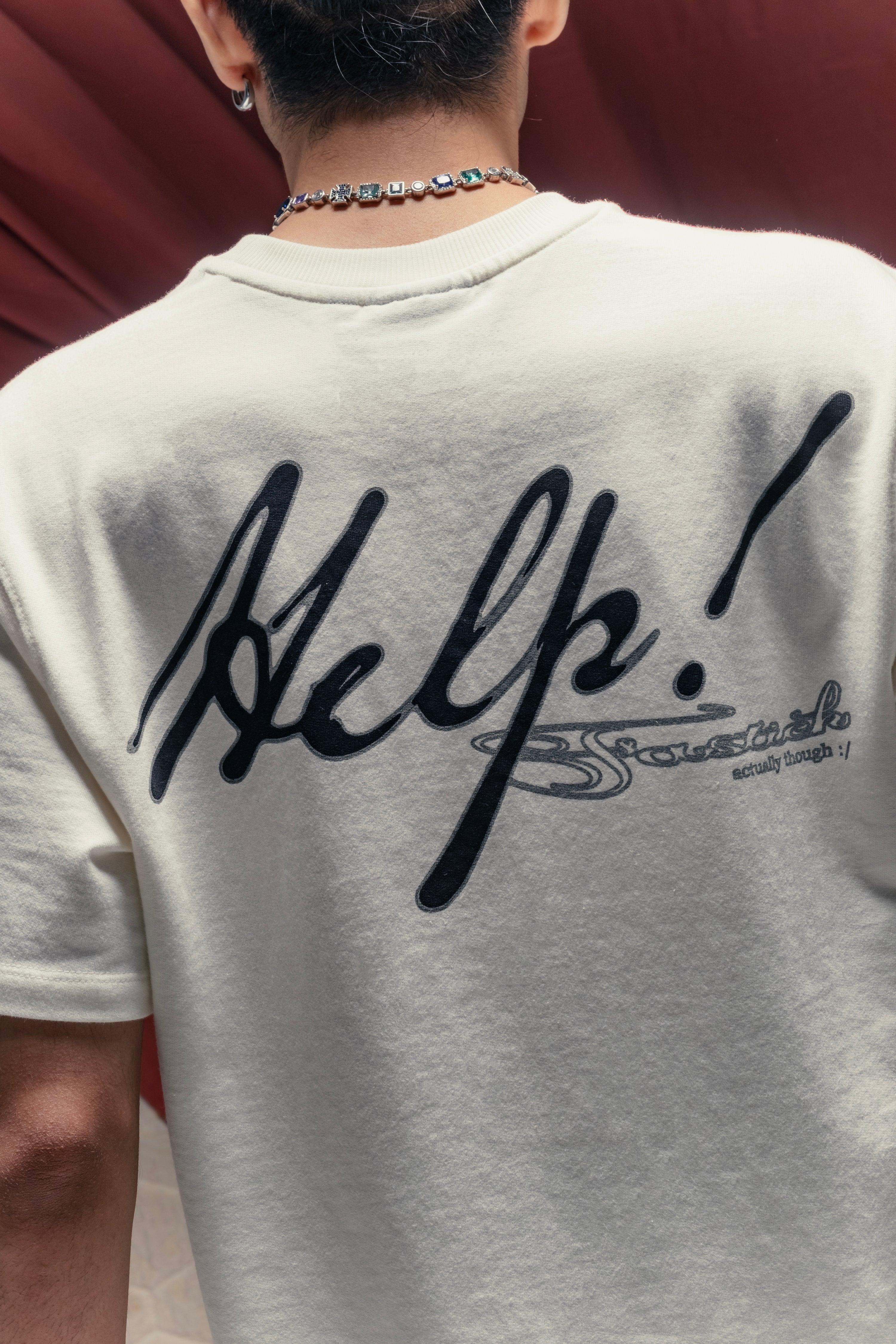 DEEP THINKING TEE WHITE