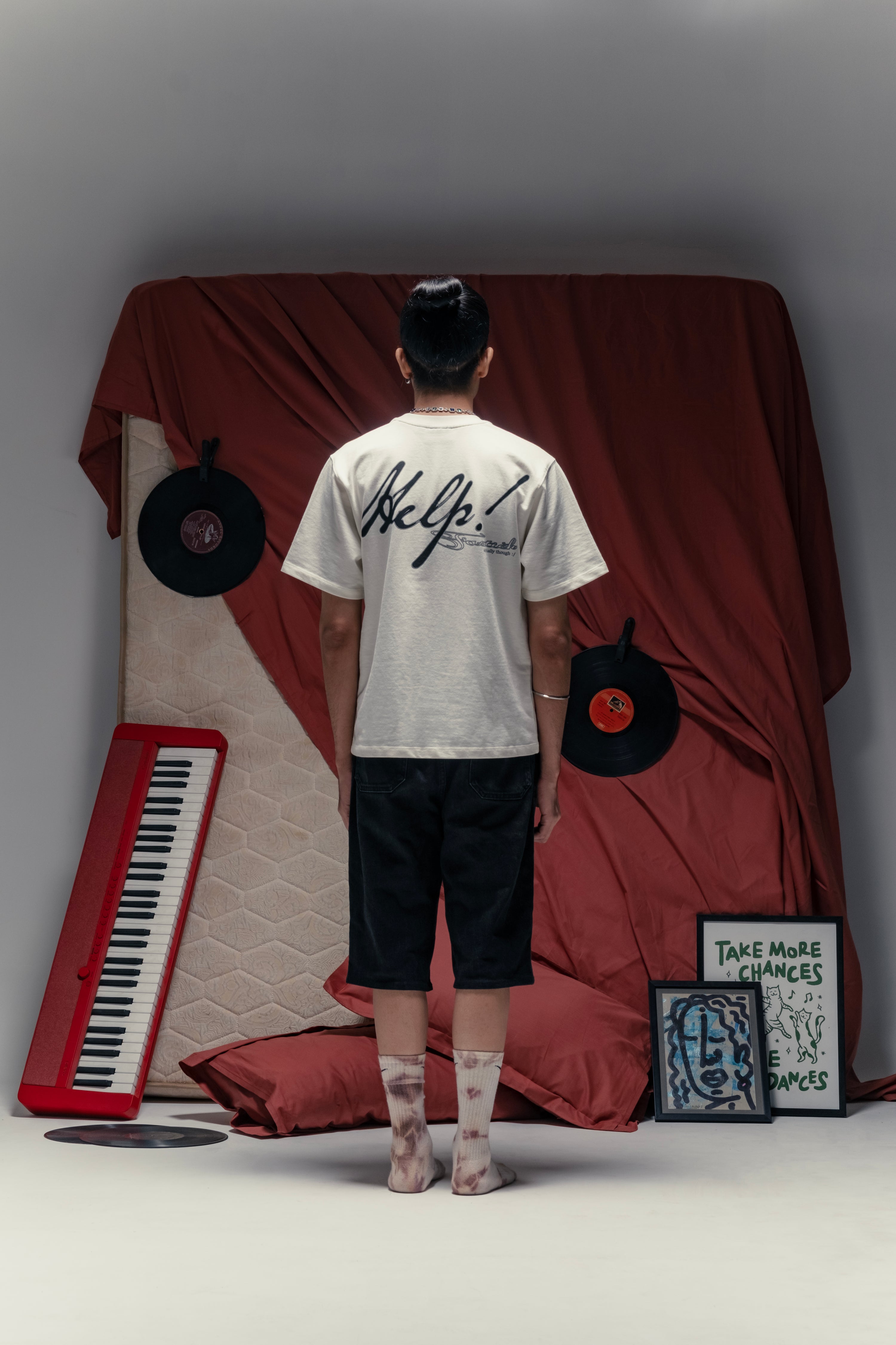DEEP THINKING TEE WHITE
