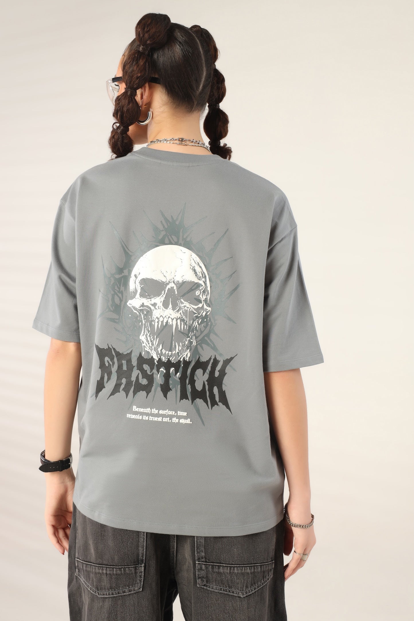 AFTERTIME GREY T SHIRT