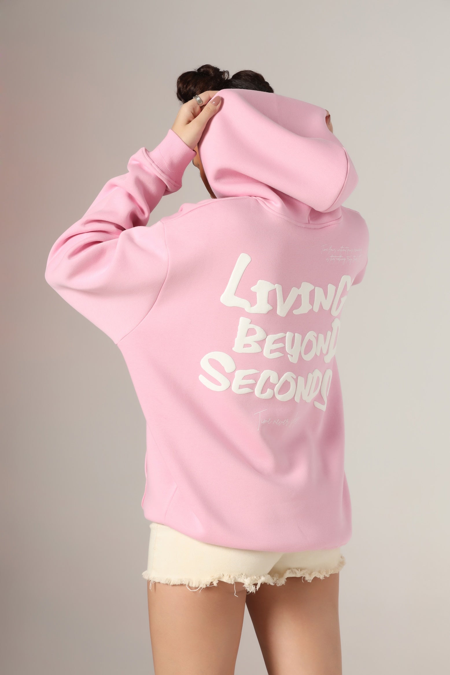 SECONDS HOODIE PINK